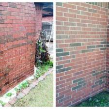 Brick-House-Washing-Project-in-Mustang-OK 1